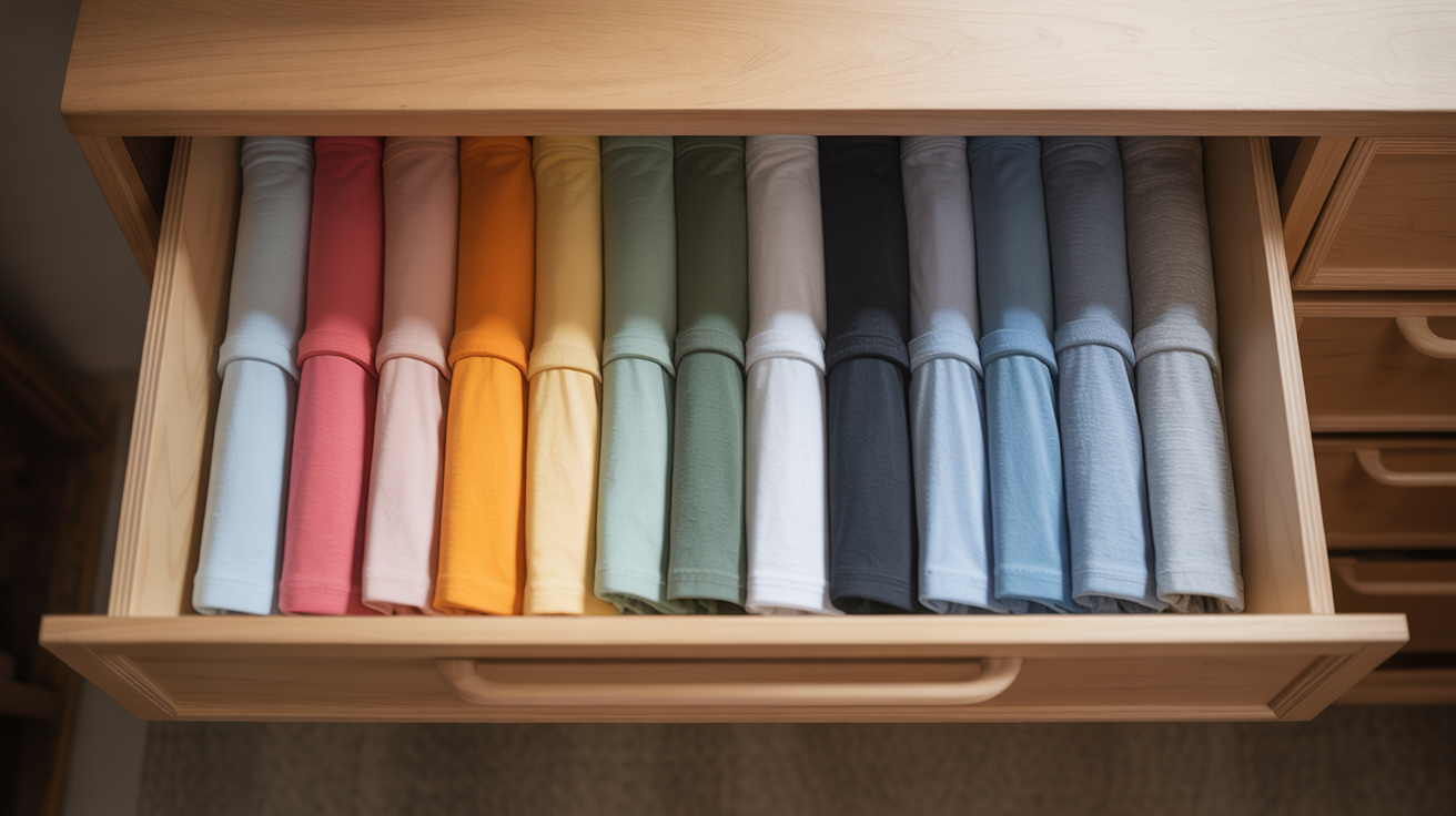 Cómo doblar la ropa con el método KonMari: técnica paso a paso (guía visual)